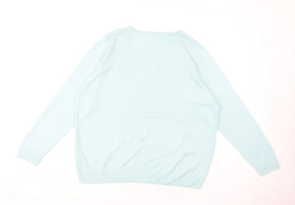 Marks and Spencer Women's UK 22 Green Jumper