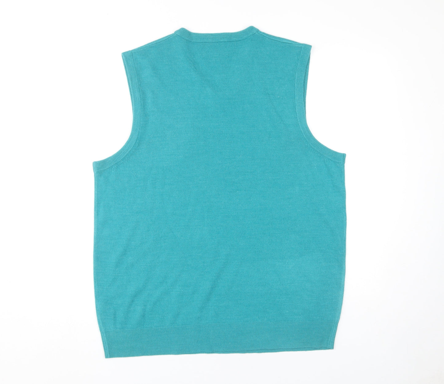 Atlantic Bay Unisex Green Wool Blend Vest L