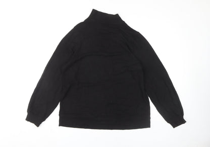 Womens UK Size L NEXT Black Pullover Jumper