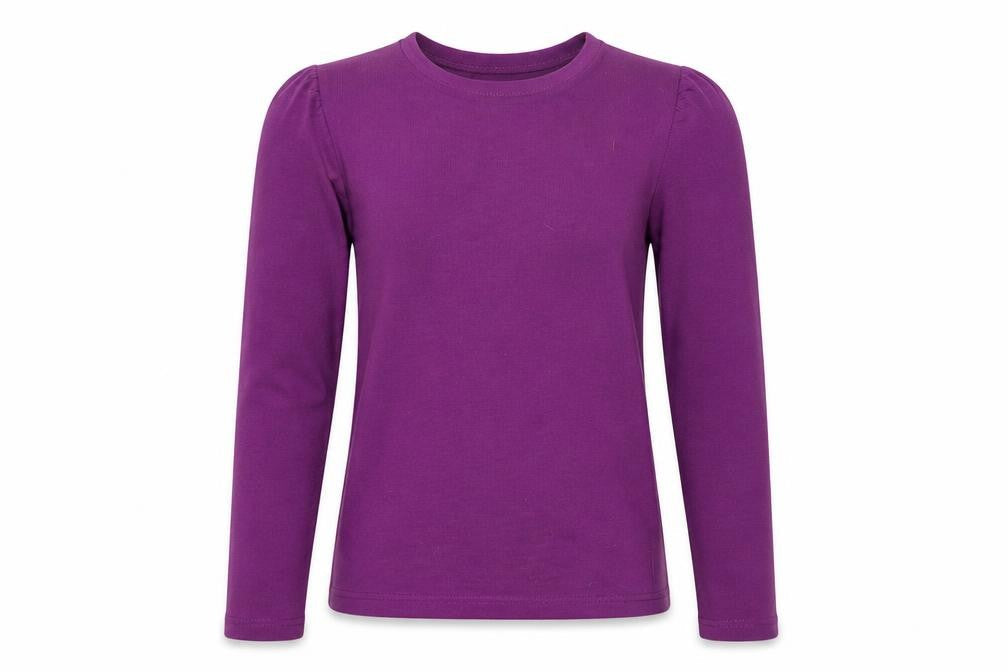 Womens UK Size 10 Pieces Purple Basic T-Shirt
