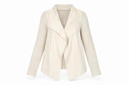 Womens UK Size M Stradivarius Ivory Cardigan Jumper