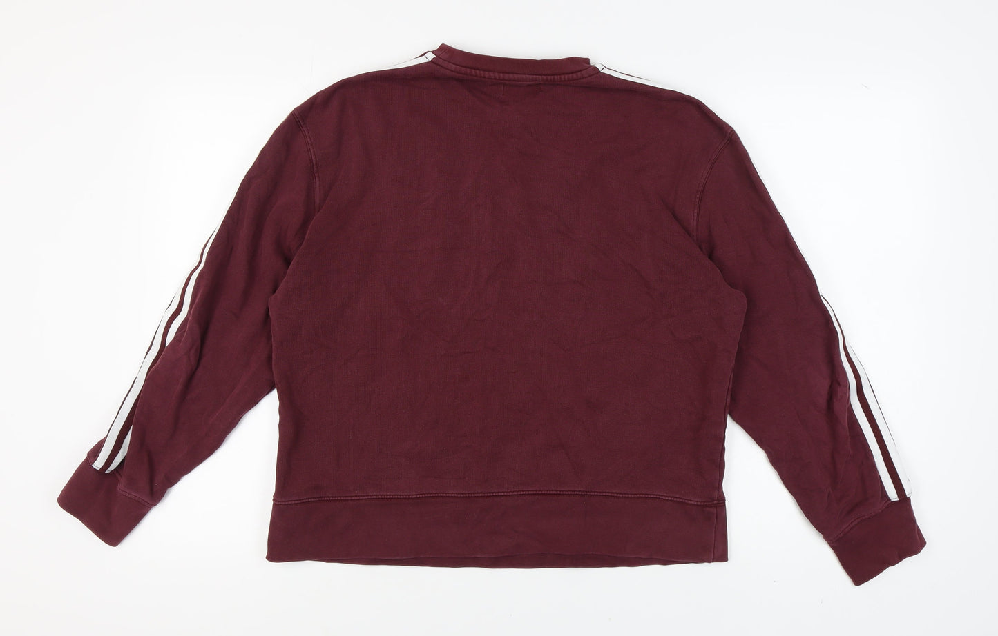 Topman Men's Red Pullover Sweatshirt Medium