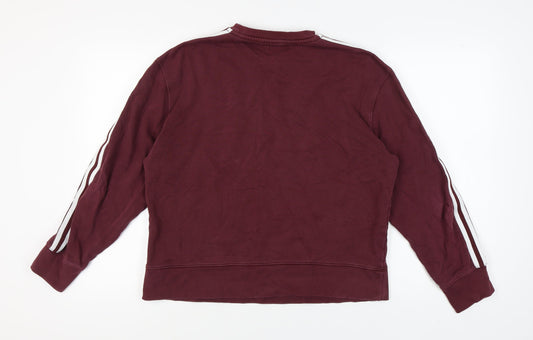 Topman Men's Red Pullover Sweatshirt Medium