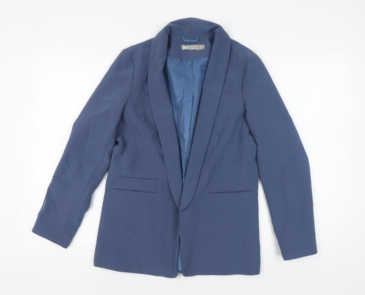 ASOS Women's Blue Blazer, Size 12, Shawl Lapel