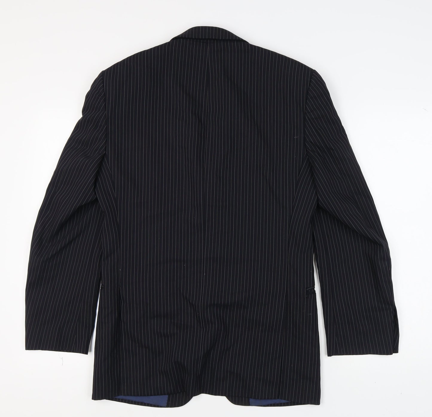 Mens UK Size 36 Marks and Spencer Regular Blue Suit Jacket