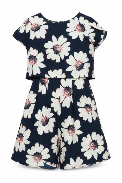 Rochelle Humes Women's Floral Playsuit, Size 10, Multicoloured