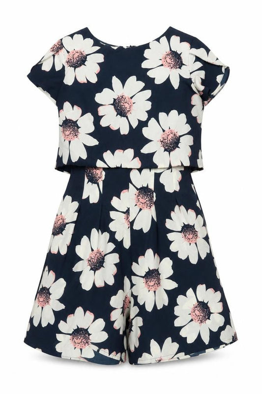 Rochelle Humes Women's Floral Playsuit, Size 10, Multicoloured