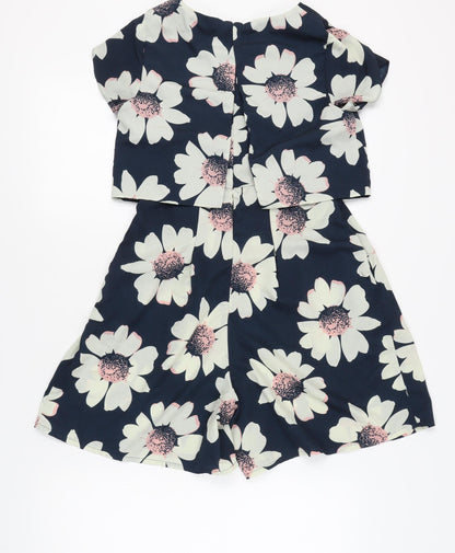 Rochelle Humes Women's Floral Playsuit, Size 10, Multicoloured