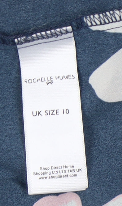 Rochelle Humes Women's Floral Playsuit, Size 10, Multicoloured