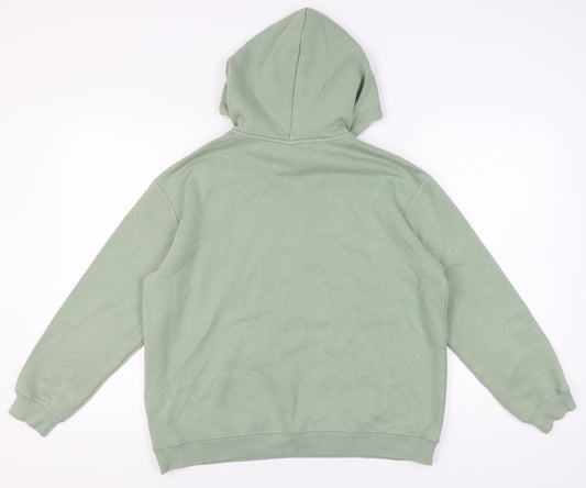 H&M Unisex Green Pullover Hoodie M New with Tags