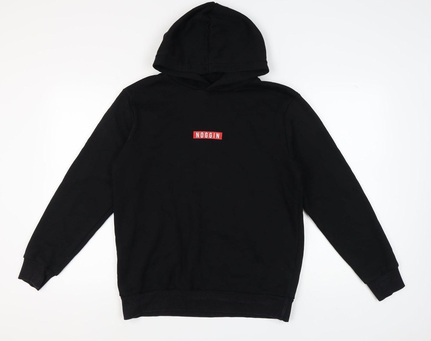 Noggin Sport Men's Black Medium Hoodie with Logo