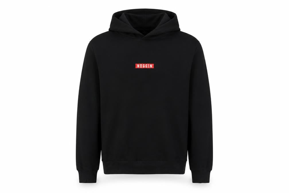 Noggin Sport Men's Black Medium Hoodie with Logo