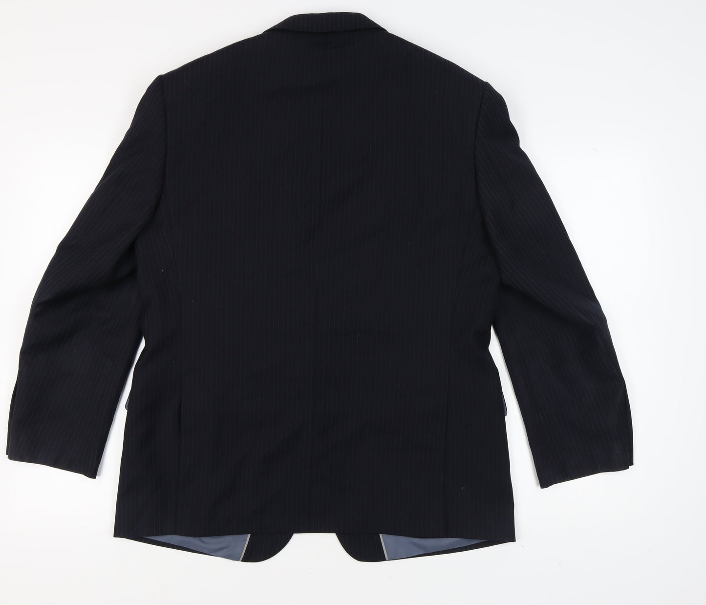Mens UK Size 42 Marks and Spencer Regular Blue Suit Jacket
