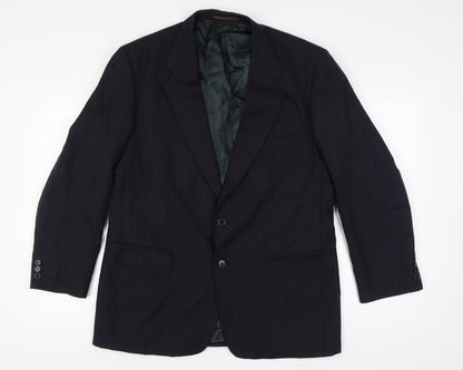 Mens UK Size 44 Marks and Spencer Regular Blue Suit Jacket