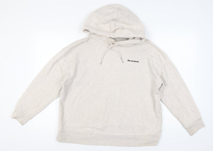 H&M Women’s Beige Pullover Hoodie, Size S