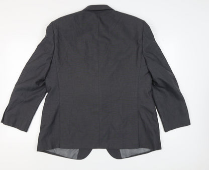 Mens UK Size 46 Marks and Spencer Regular Grey Suit Jacket