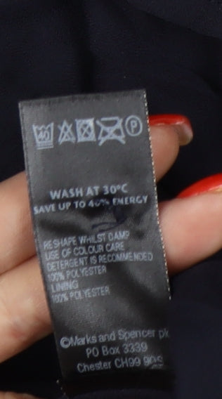 Marks and Spencer Women's Geometric A-Line Skirt Size 12