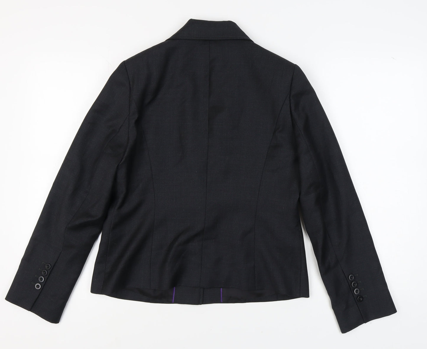 Womens UK Size 12 TM Lewin Regular Black Suit Jacket