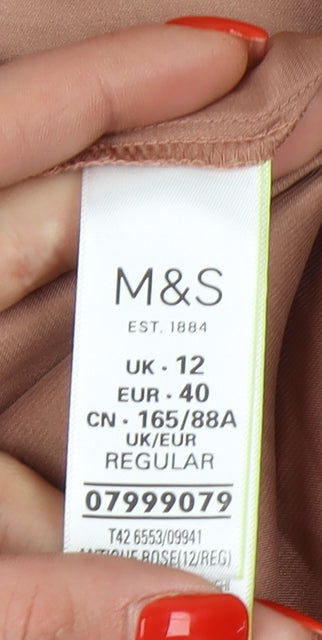 Marks and Spencer Women's Brown Dress Size 12