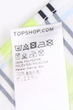 Womens UK Size 8 Topshop Flare  Skirt