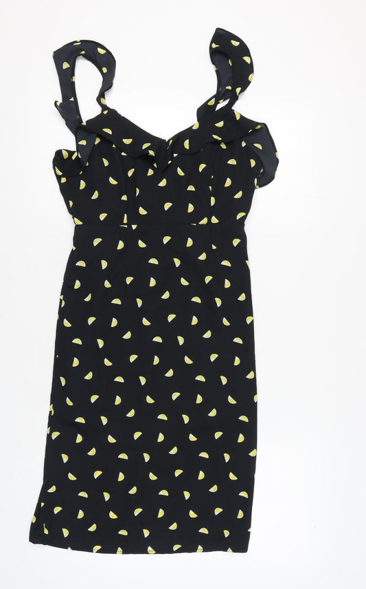 Forever 21 Women's Black Strap Dress - Size M