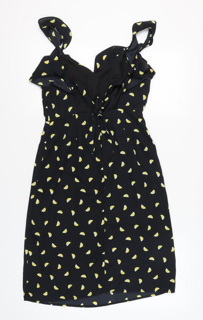Forever 21 Women's Black Strap Dress - Size M