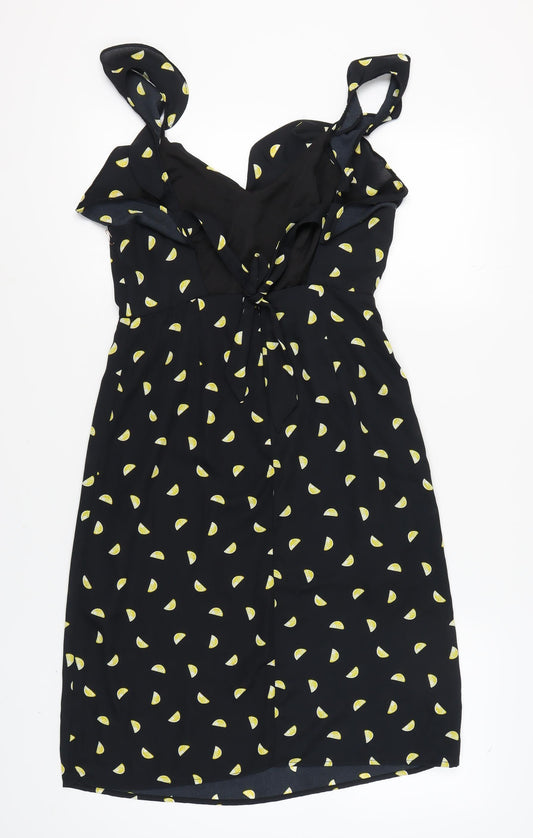 Forever 21 Women's Black Strap Dress - Size M