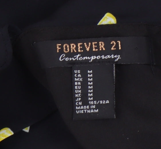Forever 21 Women's Black Strap Dress - Size M