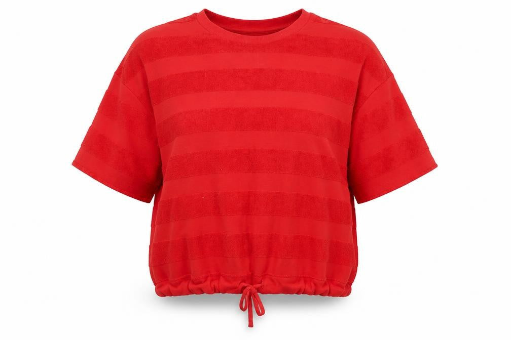 Womens UK Size 10 NEXT Red Basic T-Shirt