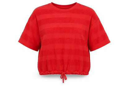 Womens UK Size 10 NEXT Red Basic T-Shirt
