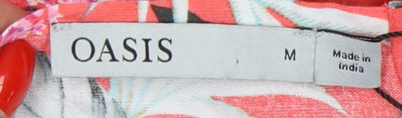 Oasis Women's Red Floral Jumpsuit, Medium - Summer Essential