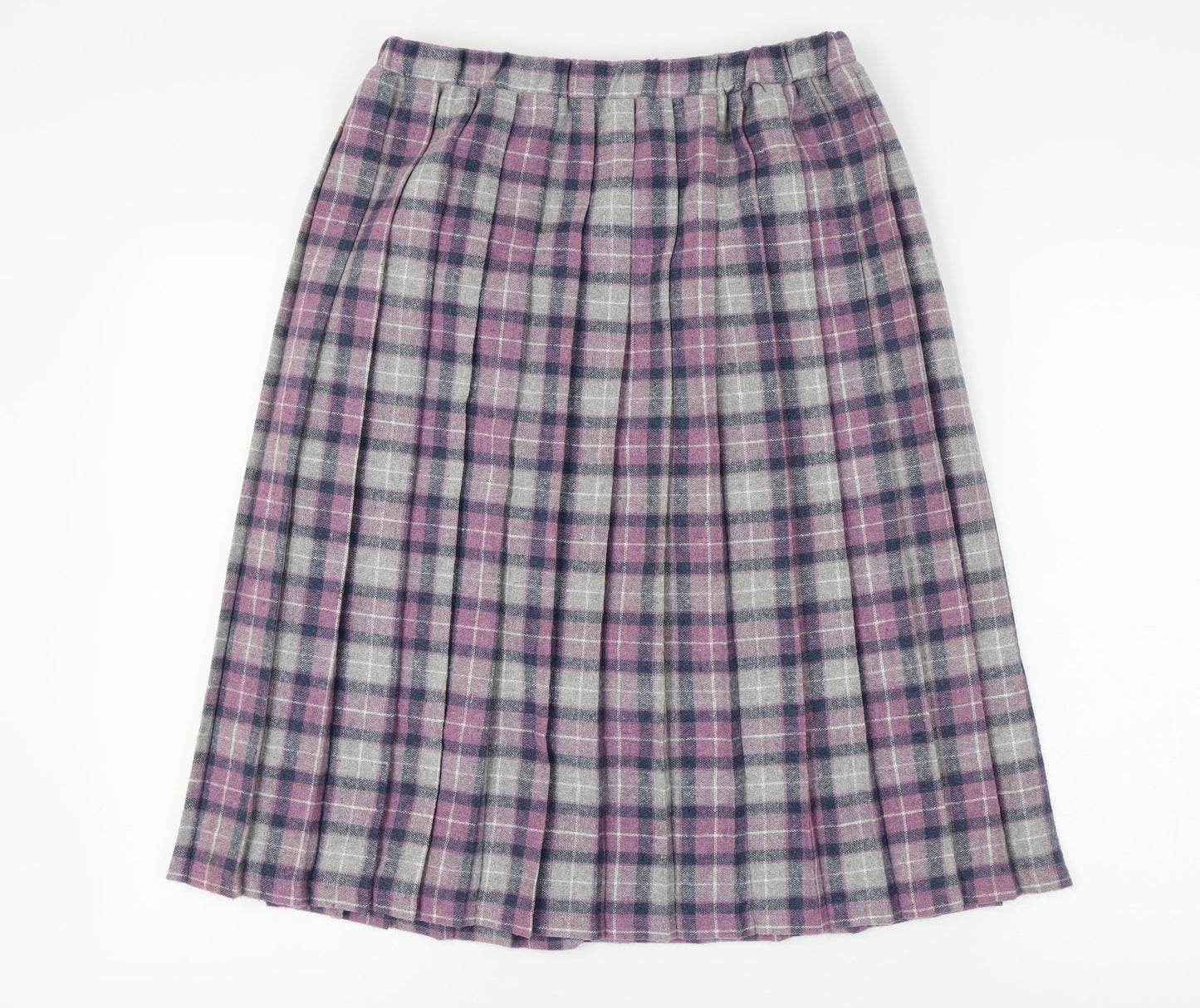 Collection Women's Multicoloured Pleated Skirt Size 12