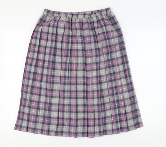 Collection Women's Multicoloured Pleated Skirt Size 12