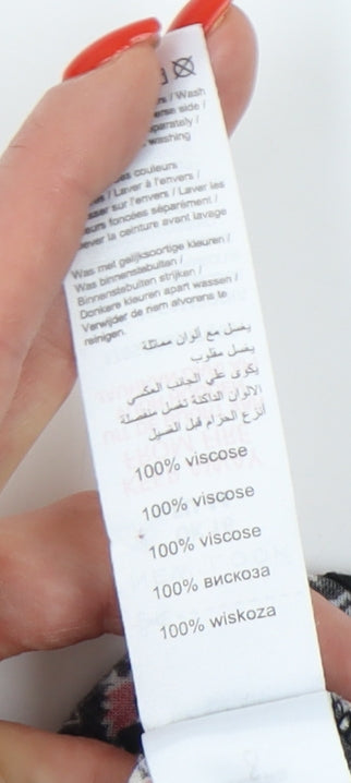 New Look Women's Multicoloured Floral Skirt Size 16