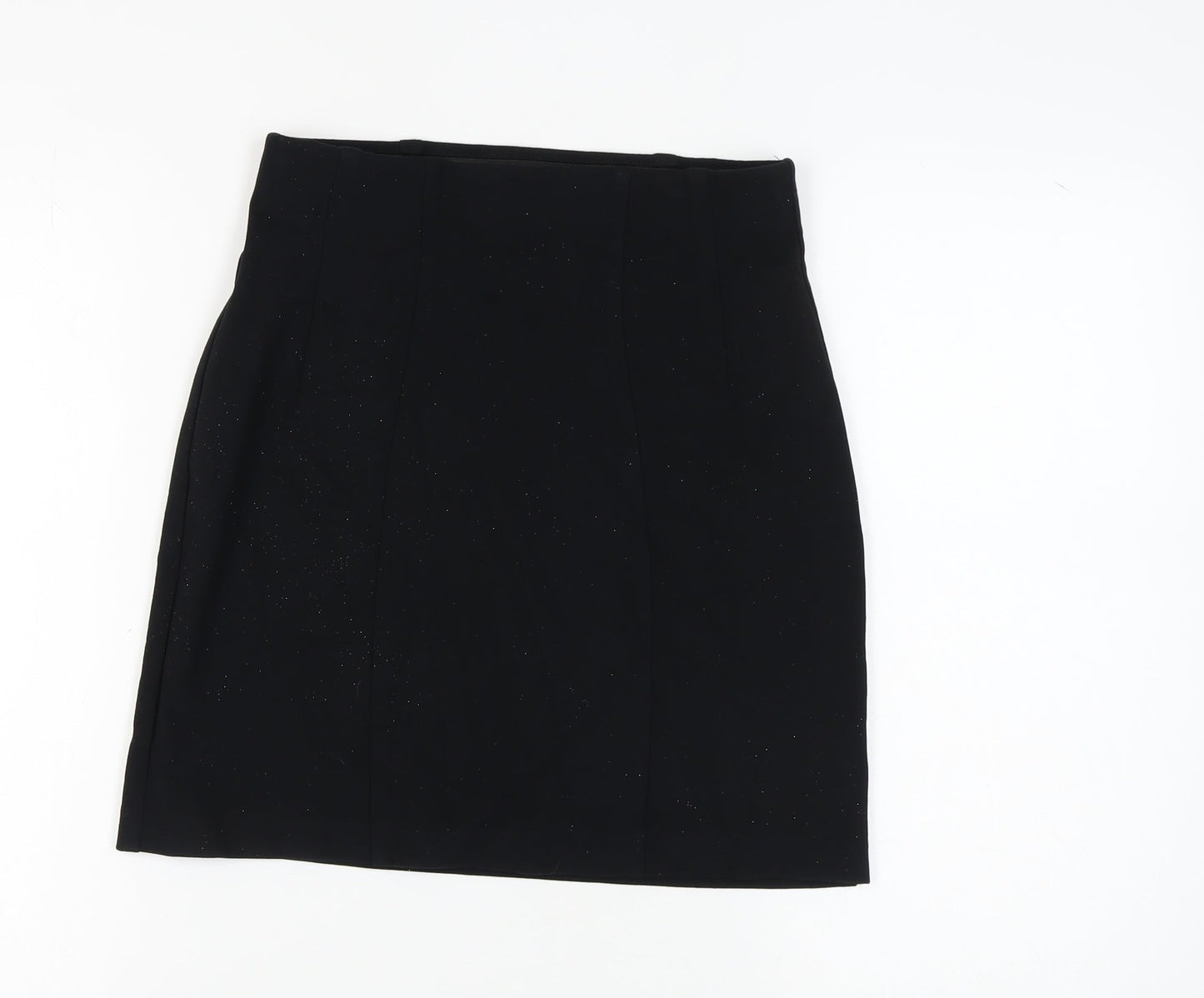 Marks and Spencer Black Pencil Skirt, Size 10, Elegant
