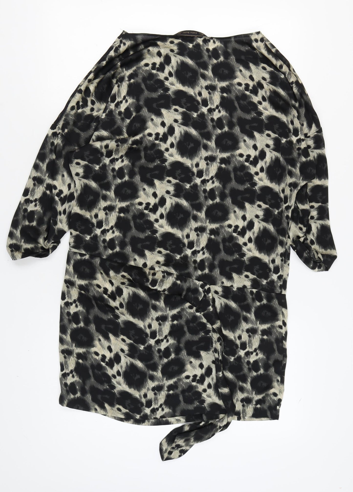 Zara Basic Women's Multicoloured Animal Print Dress