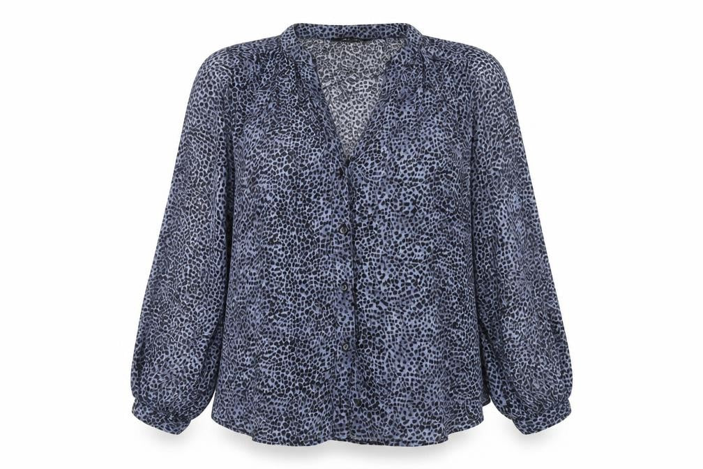 Womens UK Size 8 New Look Multicoloured Basic Blouse