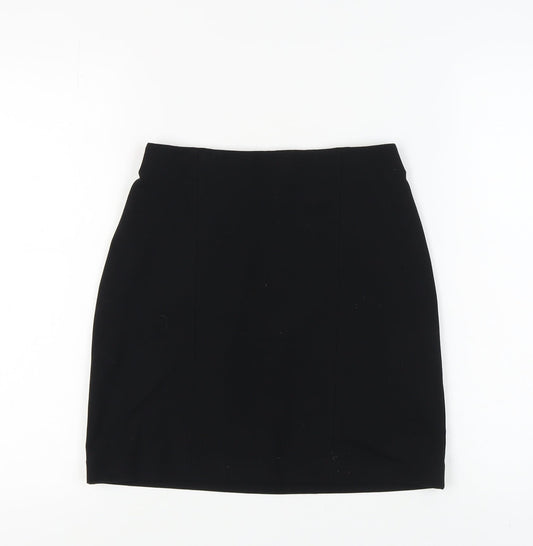 Marks and Spencer Women's Black Pencil Skirt, Size 6