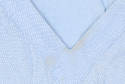 Womens UK Size 6 Miss Selfridge Blue Basic Blouse