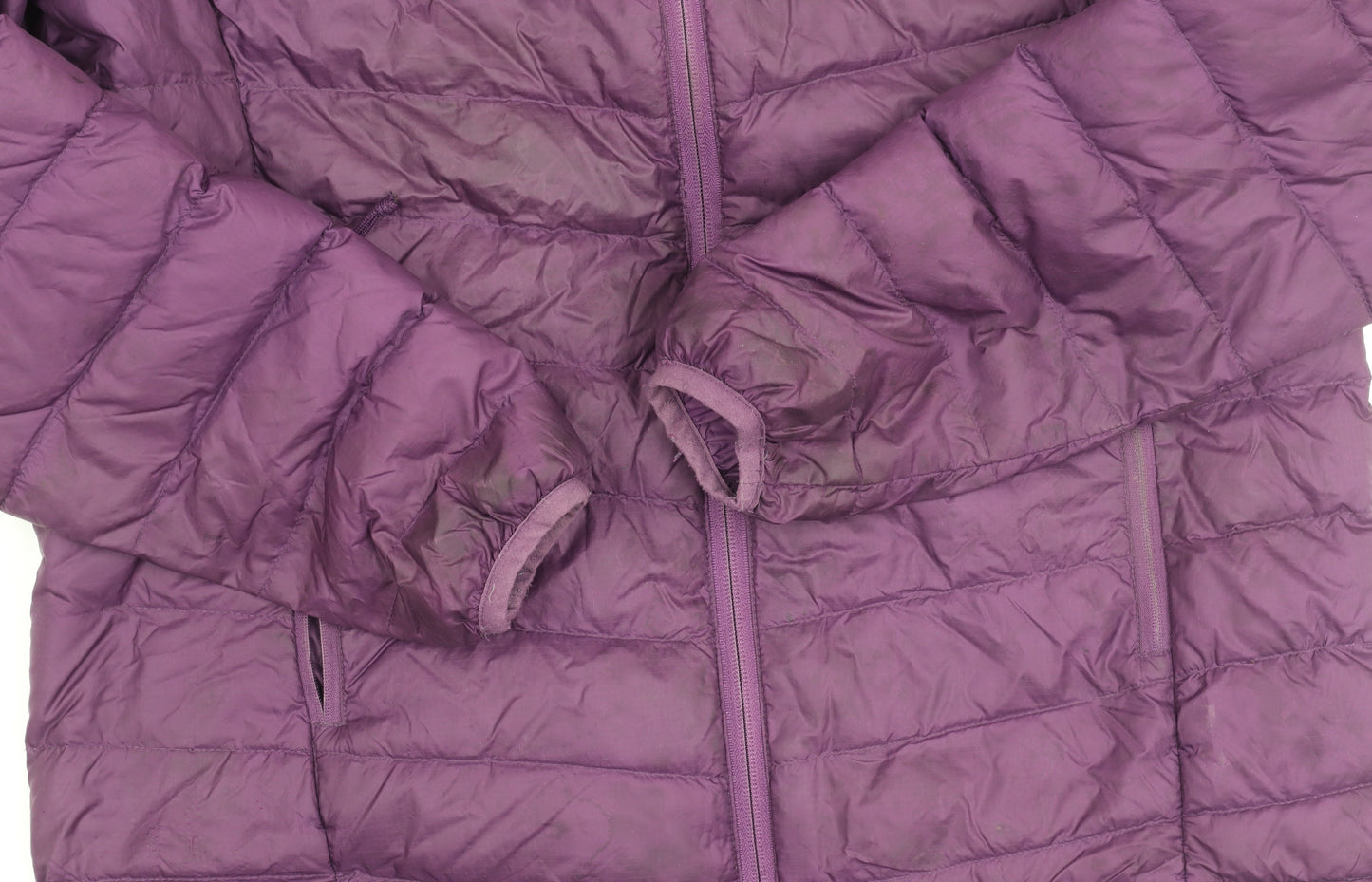 Womens UK Size 12 Hi Gear Purple Puffer Jacket