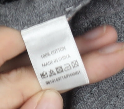 Womens UK Size M Oasis Grey Basic Blouse