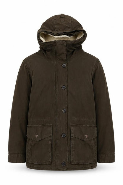 Mens UK Size S Gap Green Overcoat