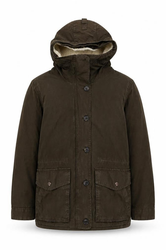 Mens UK Size S Gap Green Overcoat