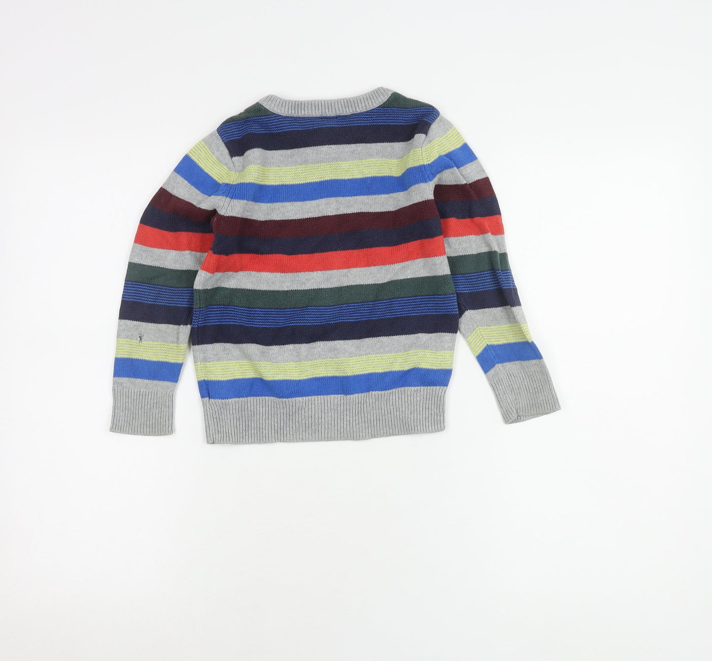 Gap Boys Multicoloured Striped Pullover Jumper 5 Years