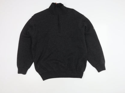 Oscar Jacobson Men's Black XL Pullover Jumper