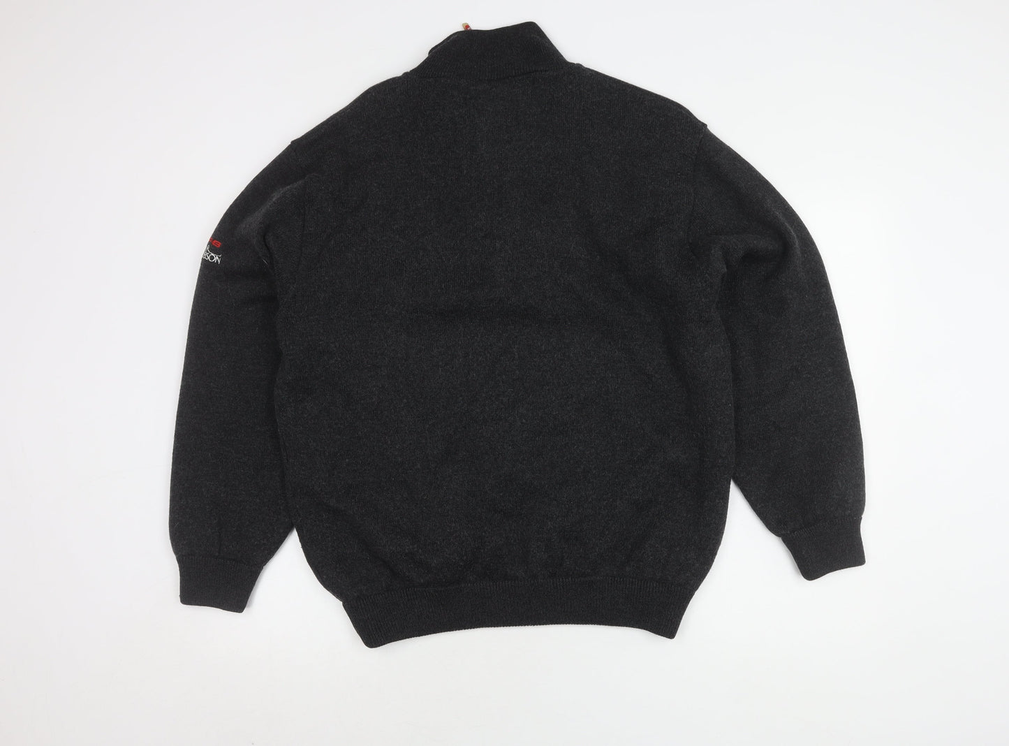 Oscar Jacobson Men's Black XL Pullover Jumper