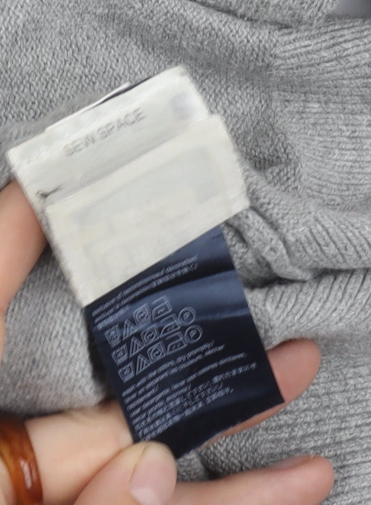 Tommy Hilfiger Men's Grey Logo Pullover Jumper M