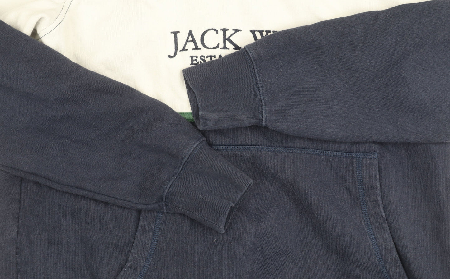 Jack Wills Men's Blue Colourblock Polo L