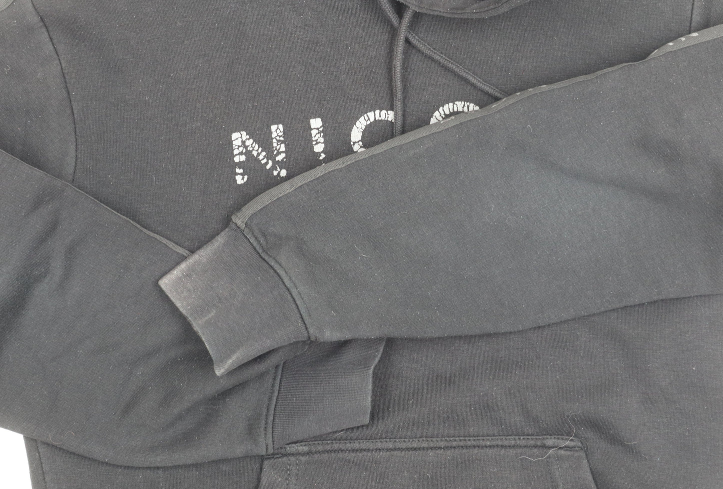 Mens UK Size S NICCE Black Pullover Hoodie