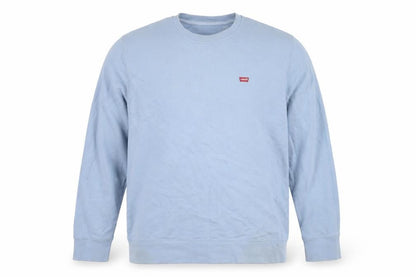 Mens UK Size L Levi's Blue Pullover Sweatshirt